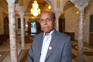 Tunisia, Carthage : Tunisia’s President Moncef Marzouki at the Presidential Palace in Carthage on March 03, 2012 © Ons Abid © Ons Abid