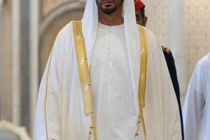 Le prince héritier des Emirats arabes unis, Mohammed Ben Zayed, le 24 août 2019 à Abou Dhabi (image d’illustration). © Ryan Carter/AP/SIPA