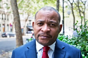 Jean-Serge Bokassa, à Paris,en août 2019. © Sydonie Ghayeb pour J.A.