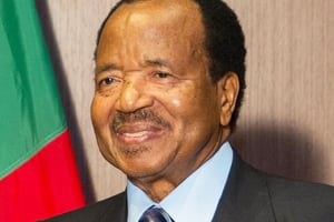 Le président camerounais Paul Biya. © Flickr