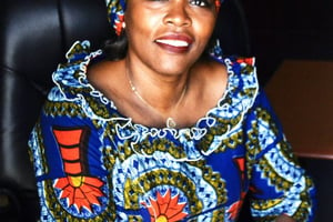 Madeleine Alingué (Tchad), Madeleine Alingué Ministre du Développement touristique, de la Culture et de l’Artisanat et Porte-parole du gouvernement, à N’Djamena, le 11.11.2016. © ABDOULAYE-BARRY pour JA