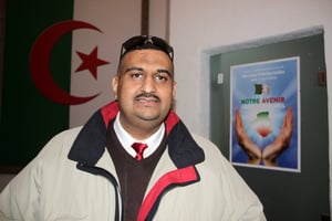 Le député algérien Baha Eddine Tliba. © Zinedine ZEBAR