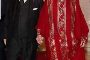 Le président tunisien Béji Caïd Essebsi et son épouse Chadlia. © DR