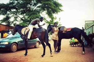 Les Cavaliers mossis #13, Ouagadougou, 2012 © Philippe bordas