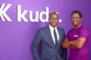 Babs Ogundeyi (à gauche) et Musty Mustapha ont cofondé Kuda Bank en 2016. © Kuda Bank/2019