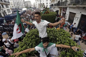 Des manifestants dans les rues d’Alger, vendredi 13 septembre 2019 (image d’illustration). © Toufik Doudou/AP/SIPA