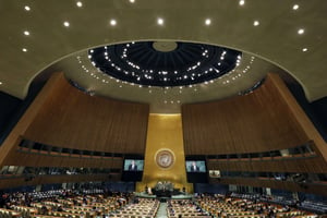 Lors de la 73e session de l’Assemblée générale de l’ONU, en septembre 2018. (Image d’illustration) © Richard Drew/AP/Sipa