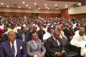 Lors de la séance d’ouverture du dialogue national, le 30 septembre 2019 à Yaoundé. © DR / Grand Dialogue National Cameroun