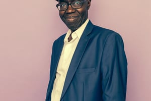 L’écrivain et philosophe sénégalais, Souleymane Bachir Diagne. ©Vincent MULLER/Opale via Leemage