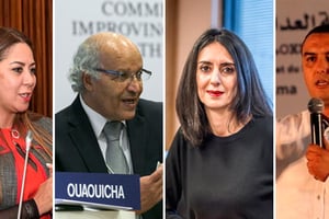 De gauche à droite, Nouzha Bouchareb, Driss Ouaouicha, Mis à jour le 10 octobre 2019 à 14h58 Nadia Fettah Alaoui et Mohamed Amekraz.