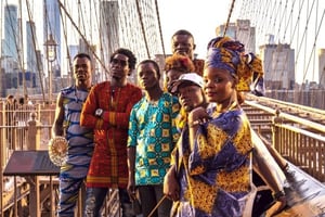 Les membres du Benin International Musical ont fait l’objet d’un casting. © Axel Vanlerberghe/derapage productions
