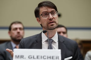 Nathaniel Gleicher, responsable de la politique de cybersécurité de Facebook. © Carolyn Kaster/AP/SIPA/2019