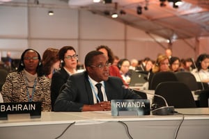 Vincent Biruta, ministre des Affaires étrangères du Rwanda © DR