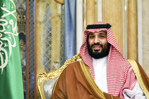 Le prince héritier saoudien Mohammed Ben Salman. © Mandel Ngan/AP/SIPA