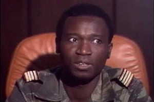 Jean-Baptiste Ouédraogo, lorsqu’il était président de la Haute Volta, en 1983 (archives). © DR / Capture d’écran Youtube