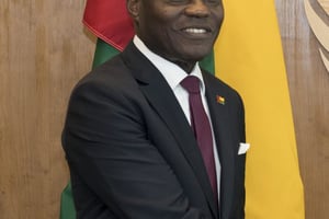Le président bissau-guinéen José Mario Vaz. © UN Photo/Rick Bajornas