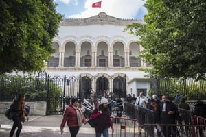 Le Palais de justice de Tunis (image d’illustration). © Hassene Dridi/AP/SIPA