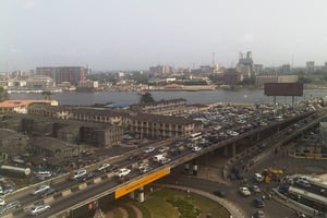 Lagos, capitale économique du Nigeria © William Muzi