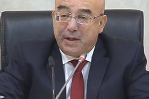 Salah Eddine Dahmoune, ministre de l’Intérieur algérien. © YouTube/Canal Algérie