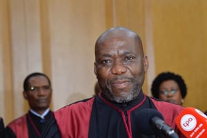 Joel Leonardo, président du Tribunal suprême, à Luanda © Tribunal supremo (Angola)