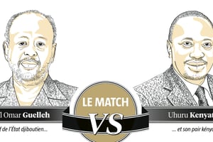 Le match de la semaine entre Ismaïl Omar Guelleh et Uhura Kenyatta