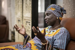 Aminata Touré à Dakar, en janvier 2019. © Sylvain Cherkaoui pour JA