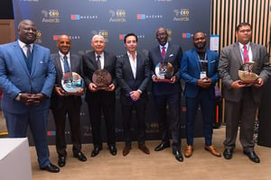 Les gagnants de l’édition 2019 des Africa CEO Forum Awards. © Africa CEO Forum