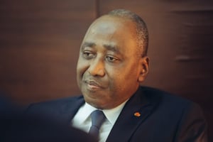 Amadou Gon Coulibaly, Premier ministre ivoirien, le 25 septembre 2017. © Issam Zejly pour Jeune Afrique