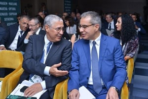 Mohamed El Kettani (gauche) et Hassan Ouriagli (droite) © Al Mada