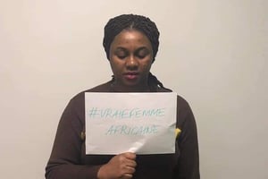 Bintou Mariam Traoré, initiatrice du hashtag #vraiefemmeafricaine. © DR Bintou Mariam Traoré