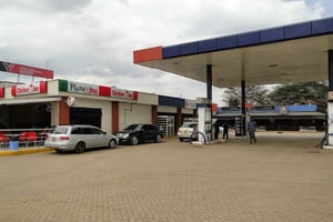 Une station KenolKobil, dans la région de Nairobi (Kenya) © Google Maps