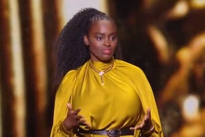 Aïssa Maïga lors de la 45e cérémonie des César 2020, le 28 février. © Capture d’écran