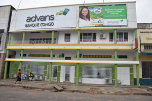 Agence d’Advans Banque Congo inaugurée à Kananga en 2018. © Advans Banque Congo