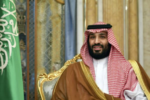 Mohammed ben Salmane (MBS), le prince héritier saoudien. © Mandel Ngan/AP/SIPA