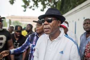 L’ancien président Boni Yay, le 19 avril 2019 à Cotonou © Yanick Folly / AFP