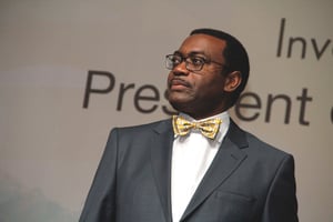 Akinwumi Adesina, président de la Banque africaine de développement (BAD). © BAD