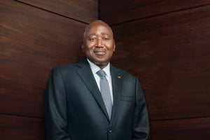 Amadou Gon Coulibaly, Premier ministre de Côte d’Ivoire, à Abidjan le 8 décembre 2019. © Issam Zejly pour JA