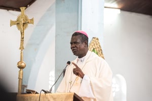 Samuel Kleda, archevêque de Douala.