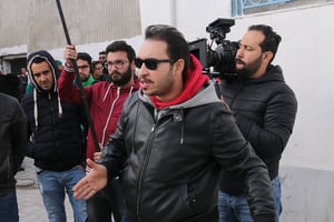Le réalisateur tunisien Abdelhamid Bouchnak. © Youssef Hssine