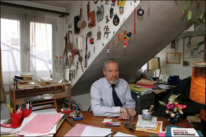 L’écrivain Albert Memmi, à Paris, en juillet 2004. © Marc GANTIER/Gamma-Rapho via Getty Images