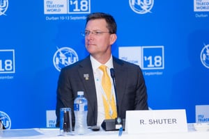 Rob Shuter, directeur général du groupe MTN, jusqu’en mars 2021. © ITU Pictures from Geneva, Switzerland / CC BY 2.0