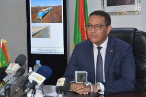 Mohamed Abdel Vettah, Ministre mauritanien des Mines. © Ministère des Mines Mauritanie