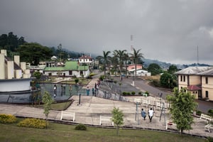 Une vue de Buea, au Cameroun, en octobre 2017 (illustration). © ALEXIS HUGUET / AFP