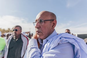 Mohammed Ould Ghazouani, le 11 avril 2019. © Carmen Abd Ali/HansLucas