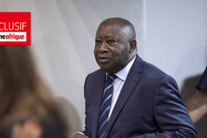 Laurent Gbagbo à La Haye, en janvier 2019. © PETER DEJONG/The New York Times-REDUX-REA