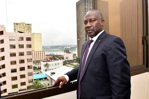 Homme politique, Adama Bictogo est également à la tête de plusieurs entreprises. © Olivier pour JA
