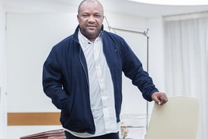 Léandre Nzué, maire de Libreville, le 21 mai 2019. © François Zima pour JA