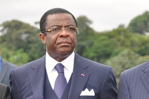 Edgar Alain Mebe Ngo’o, ancien ministre camerounais de la Défense. © Fernand Kuissu