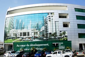 Siège de la filiale sénégalaise de BMCE Bank of Africa, Dakar. © Arleta CHOJNACKA/CIT’images