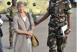 La Suissesse Béatrice Stockly, missionnaire originaire de Bâle et qui travaillait à Tombouctou, avait été enlevée une première fois en 2012. © Brahima Ouedraogo/AP/SIPA